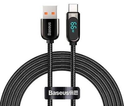 KABEL PRZEWÓD USB TYP-C 100CM BASEUS DISPLAY