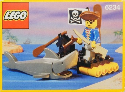 LEGO 6234 Renegade's Raft [Pirates: Pirates I] z instrukcją piraci pirat