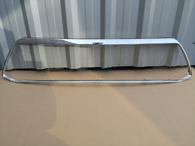 Toyota highlander ii 07- хром бампер перед решётка радиатора фото №1