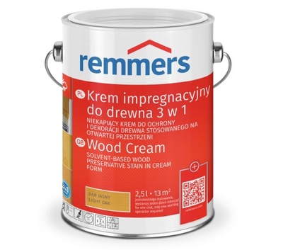 Remmers krem impregnacyjny 3w1 sosna 20l