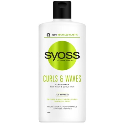 Syoss Curls Waves Odżywka do włosów Kręconych 440