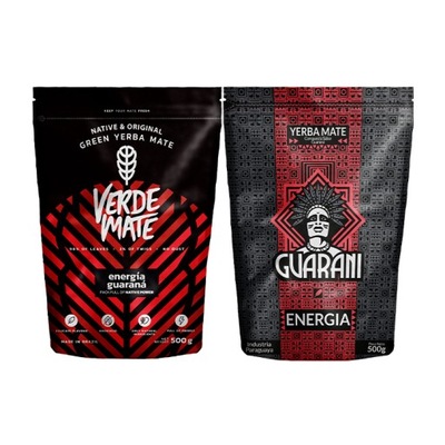 Yerba Verde Mate Green ENERGIA GUARANA 1kg +GRATIS