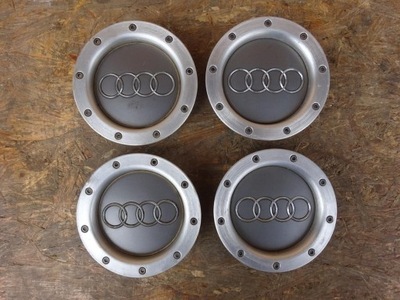 AUDI A3 S3 8L TT 8N A4 A6 C5 TAPACUBOS DISCOS JUEGO S-LINE OEM 8D0601165K 