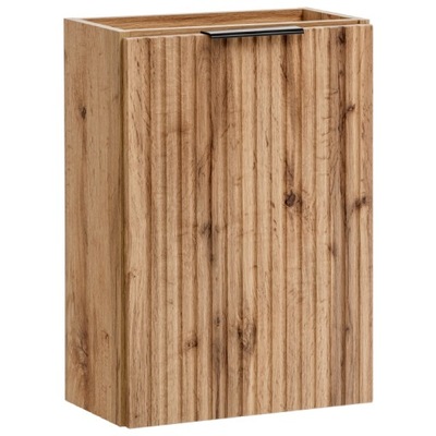 Ryflowana szafka pod umywalkę 40 cm ADEL OAK 82-40 dąb wotan
