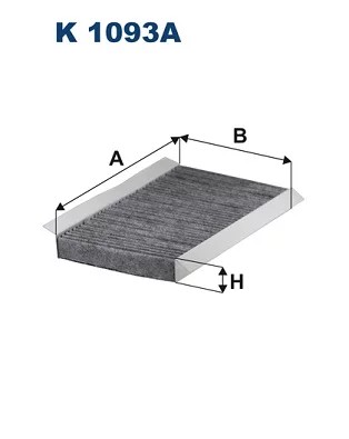 FILTRAS KABINOS ANGLINIS FILTRON K 1093A 