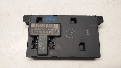 Mercedes clc w203 блок керування модуль двері правий фото №1