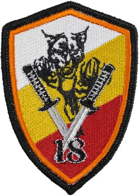 NASZYWKA 18 Białostocki Pułk Rozpoznawczy 18pr oznaka GALOWA