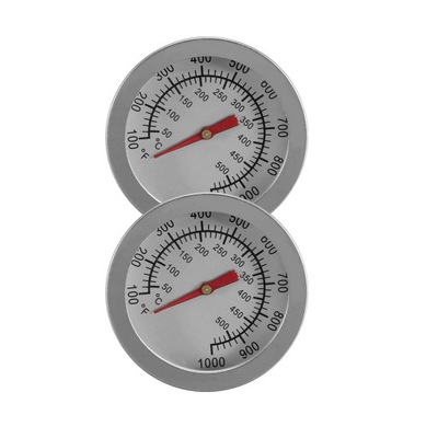 2 Pieces Barbecue Grill Thermometer