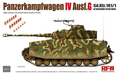 Panzerkampfwagen IV Ausf.G (Sd.Kfz.161/1) 1:35 Rye Field Model 5053