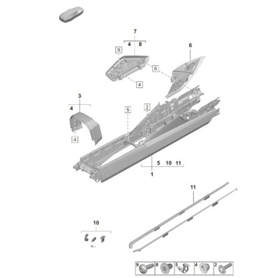 Nakładka lewa PORSCHE 992 CARRERA 4S 992863487DOG6 - milautoparts-fr.ukrlive.com