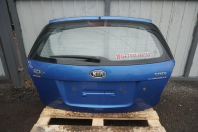 Kia rio ii 2010rok крышка багажника багажника t5 niebieska стекло фото №1