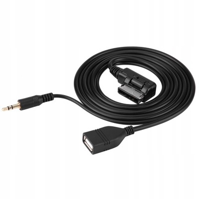 CAR AUDIO AUX CABLE ADAPTERA USB PARA MERCEDES GASOLINA  