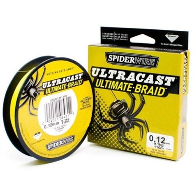 Spiderwire Ultracast Hi-Vis Yellow 0,12 mm 110m