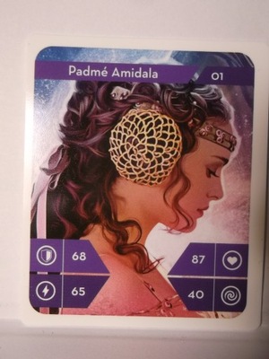 STAR WARS Kaufland karta 01 Padme Amidala