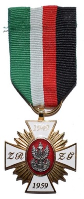 Krzyż Związku Żołnierzy Górników 1949 - 1959