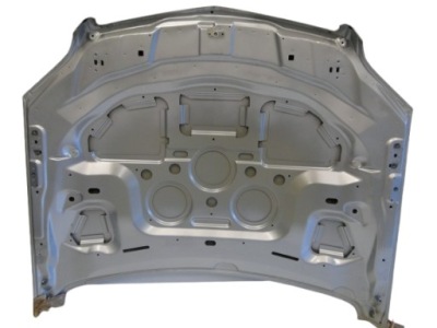 Mercedes капот кришка двигуна срібляста glk 204 x204 фото №1