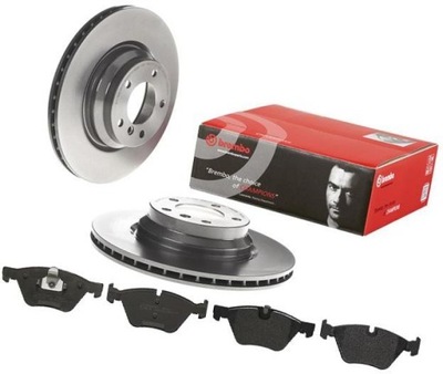 BREMBO TARCZE+KLOCKI PRIEK. BMW X1 E84 330MM 