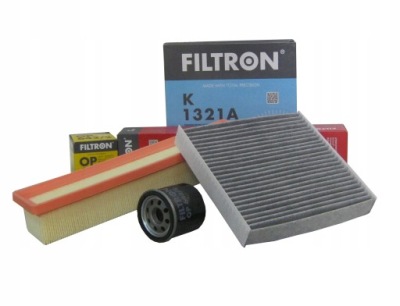 Renault clio 4 iv 12- 1.2 75km benz. фильтры набор фото №1