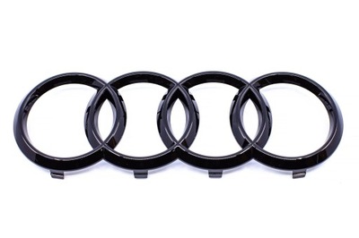 INSIGNIA EMBLEMA NEGRO PARTE DELANTERA AUDI RS6 RS7 C8  