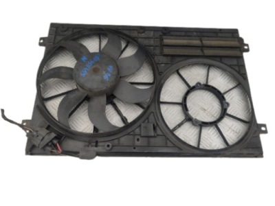 Вентилятор радіатора 1k0959455n vw passat b6 фото №1