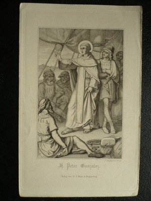 św. Piotr Gonzales, oryg. 1850