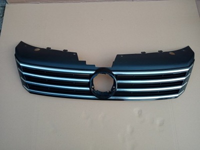 Vw passat b7 решётка радиатора решётка радиатора фото №1