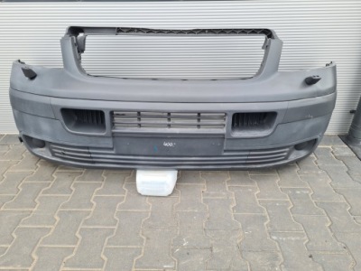 Vw t5 transporter бампер перед чёрный структура фото №1