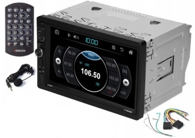 Vordon RADIO SAMOCHODOWE 2DIN USB SD BT