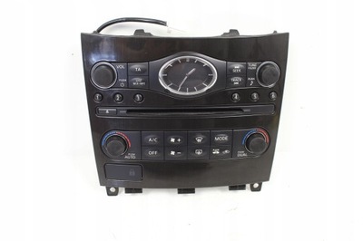 Панель кондиціонера радіо infiniti ex30 2010 фото №1