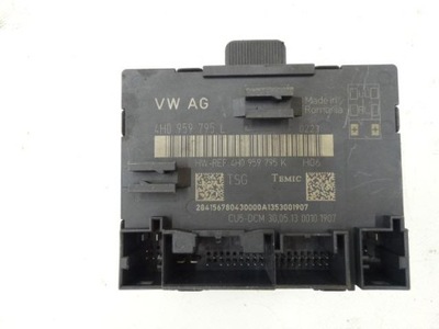 Модуль блок управления дверь porsche panamera 970 фото №1