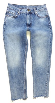 NEVER DENIM spodnie damskie jeansy MOM JEANS 36