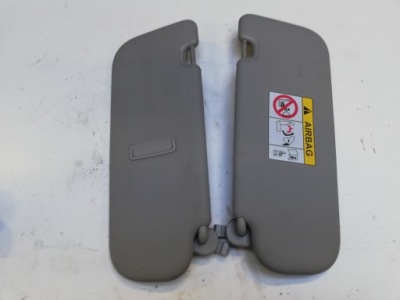 Kia ceed ii 2 12-17 захист сонячна сонцезахисний козирок комплект фото №1