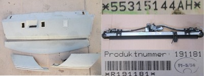 Chrysler 300 ii 13 шторка задня + полиця задня обшивки фото №1