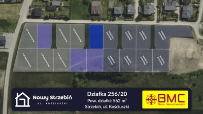 Działka, Strzebiń, Koszęcin, Lubliniecki, 562 m²