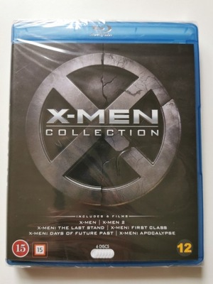 X-Men 1-6 Collection 6x Blu-ray