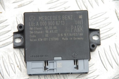 Модуль блок керування pdc mercedes gle w166 фото №1
