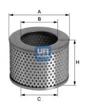 FILTER AIR UFI  