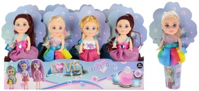 Lalka 10cm mix MEGA CREATIVE