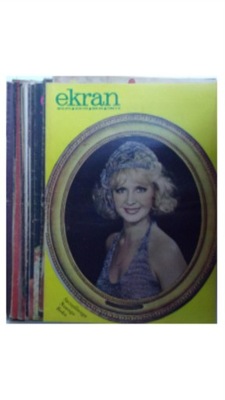 Ekran -program TV zestaw 39 szt z 1975