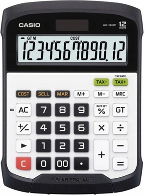 Kalkulator CASIO WD-320MT biały