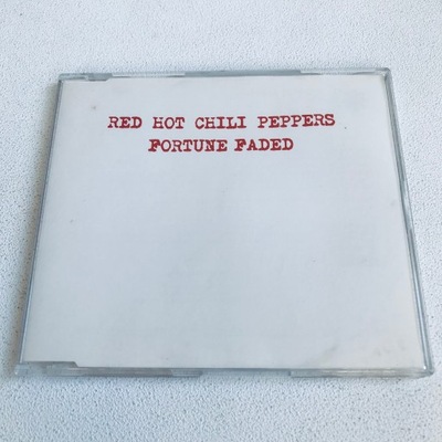 Red Hot Chili Peppers - Fortune Faded CD1