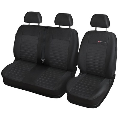 FORRO UNIVERSALES JUEGO 1+2 ELEGANCE COLOR NEGRO P4 PARA MERCEDES VITO  