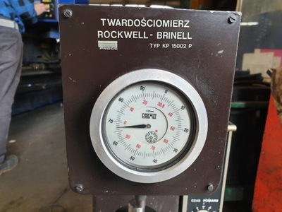 Twardościomierz Rockwell - Brinell typ KP 15002 P 20% MARŻY A - w cenie