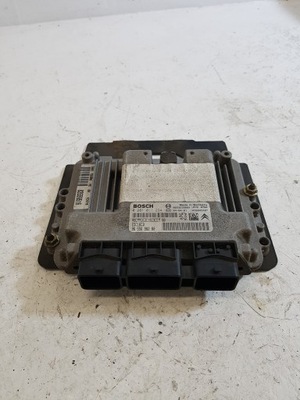 Бортовой компьютер двигателя блок управления peugeot 307 1.6 hdi фото №1