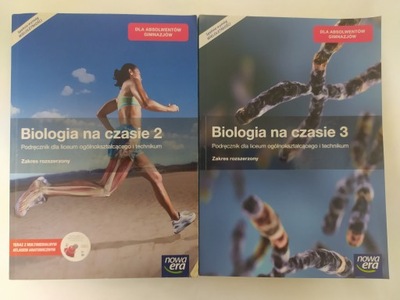 Biologia na czasie 2 i 3 Podręcznik + CD Nowa Era