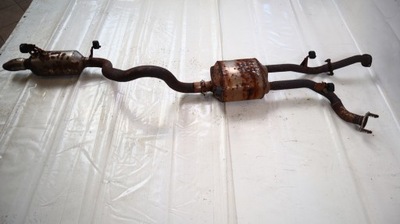 Toyota land cruiser 200 4.5 v8 12- гаситель выхлоп труба фото №1