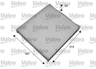 VALEO 715551 FILTRO DE CABINA PC ESSENTIAL / SIMPLE  