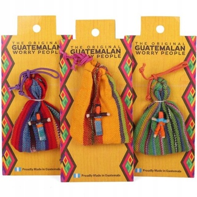 WORRY DOLLS z Gwatemali laleczki na zmartwienia