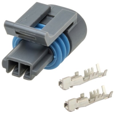 Штекер типу metri-pack комплект з pinami фото №1