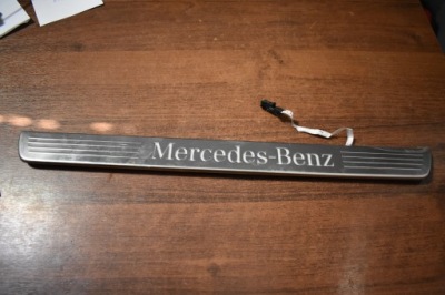 Idealna молдинг накладка порог задняя mercedes w167 1 фото №1